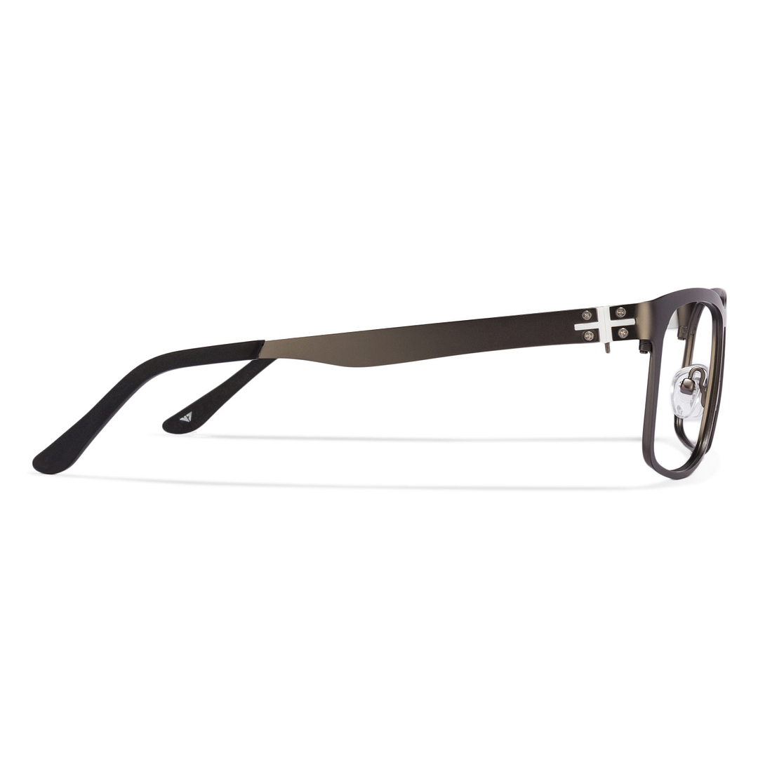 Vincent Chase Online Mid Gunmetal Full Rim Square left side