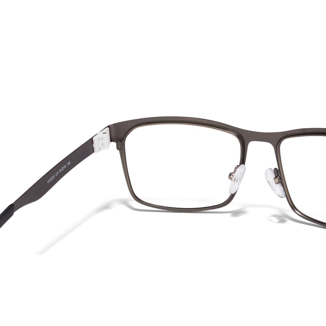 Vincent Chase Online Mid Gunmetal Full Rim Square right side