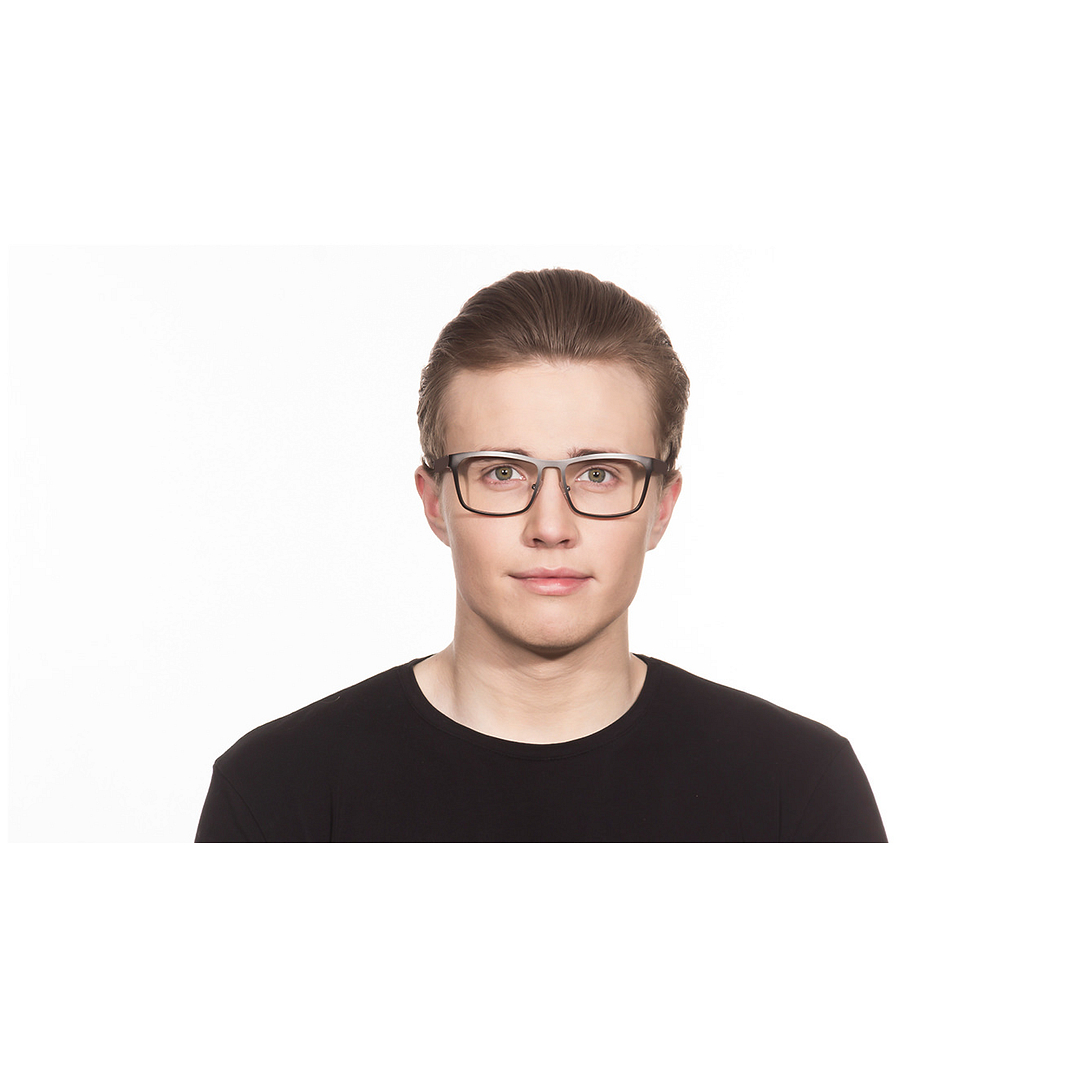 Vincent Chase Online Mid Gunmetal Full Rim Square left side