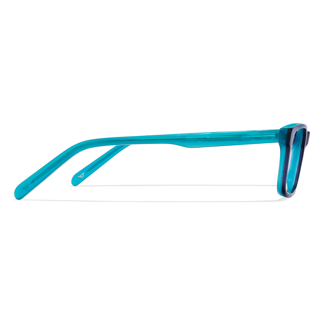 Vincent Chase Online Sky Blue Full Rim Rectangle right side