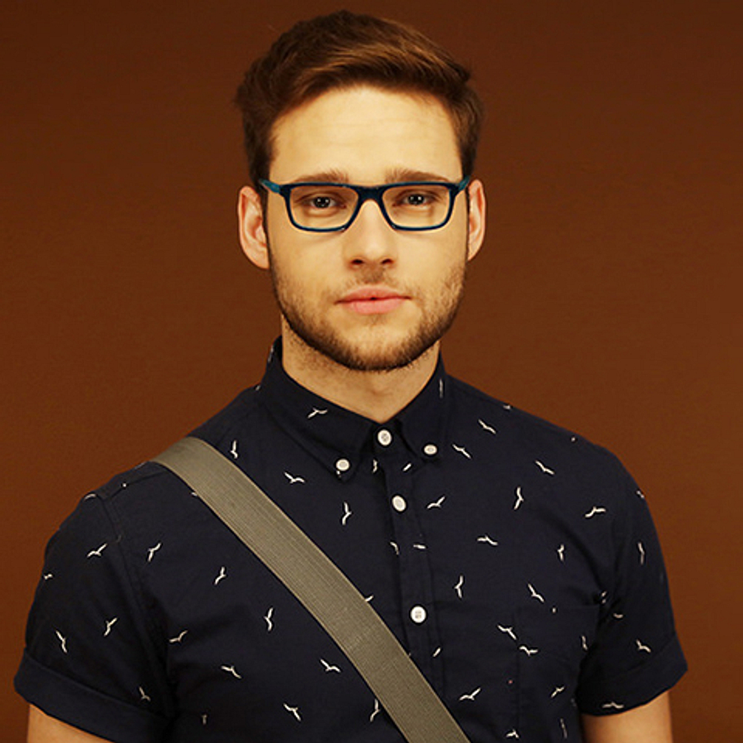 Vincent Chase Online Sky Blue Full Rim Rectangle right side