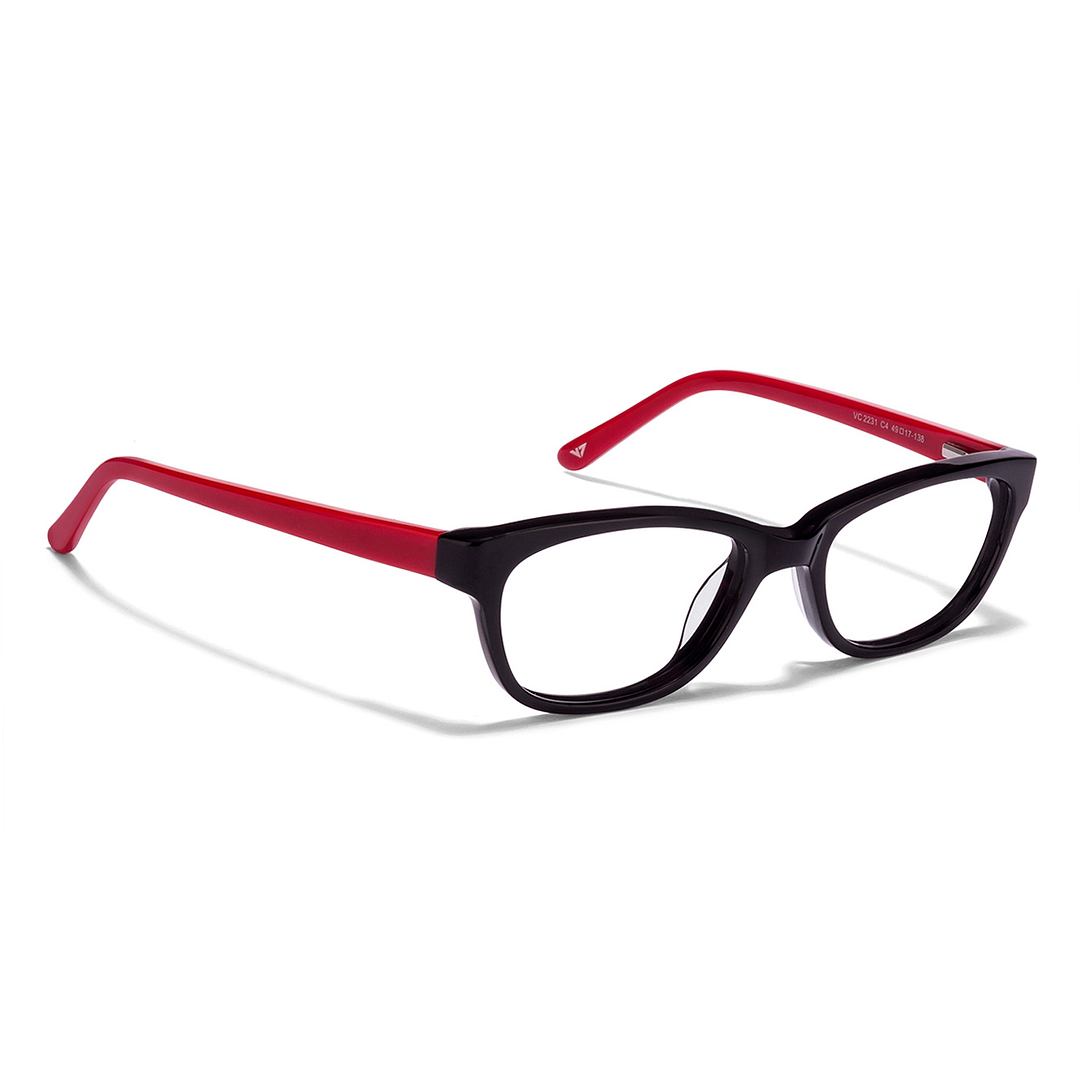 Vincent Chase Online Black Full Rim Cat Eye left side