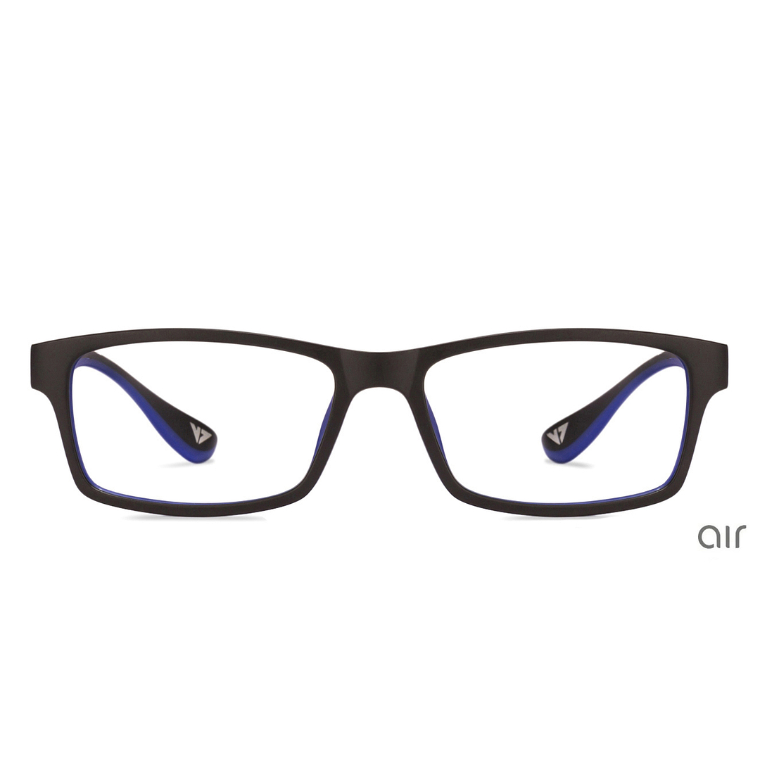 Lenskart Air Online Black Full Rim Rectangle left side