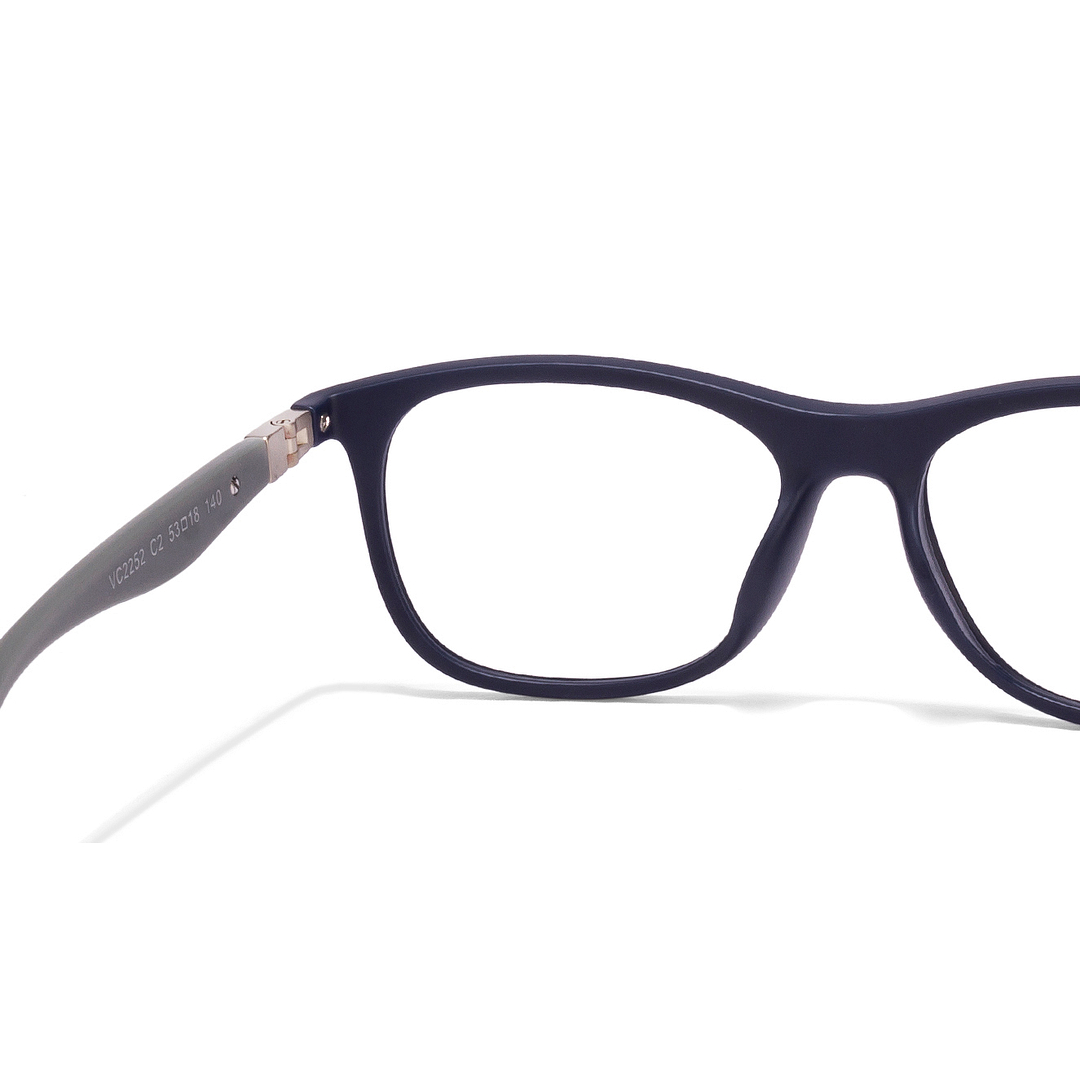 Lenskart Air Online Sky Blue Full Rim Square left side