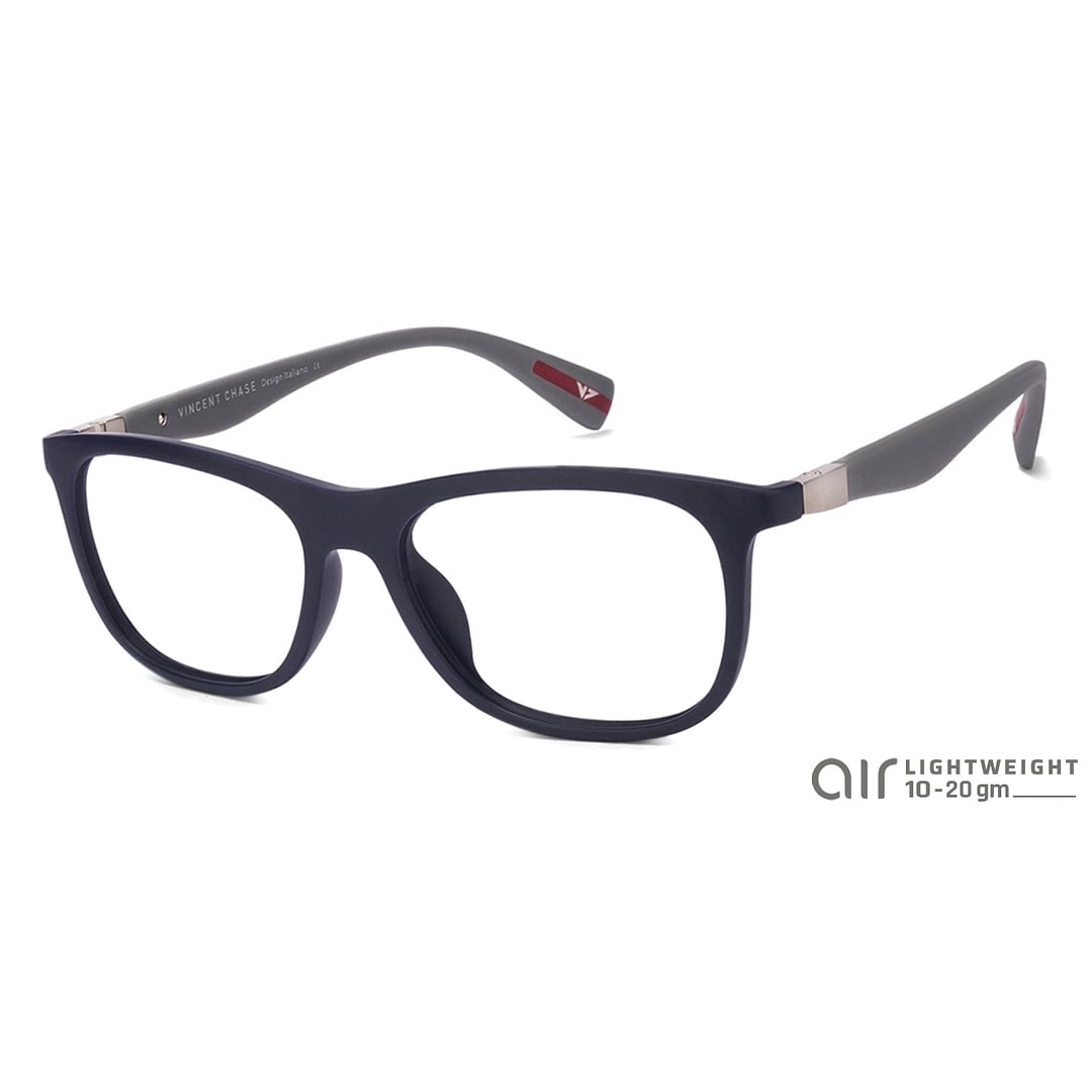 Lenskart Air Online Sky Blue Full Rim Square right side