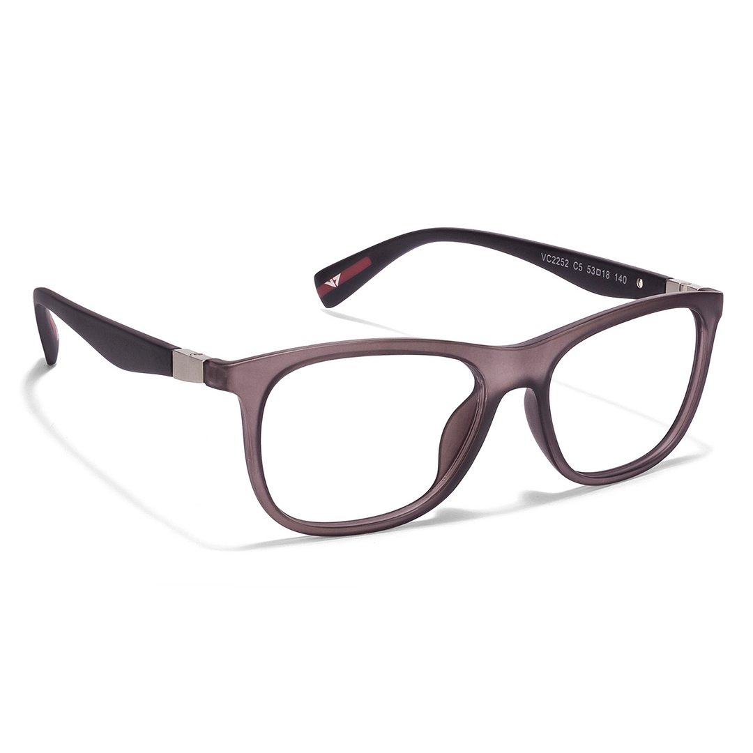 Lenskart Air Online Gray Transparent Full Rim Square right side