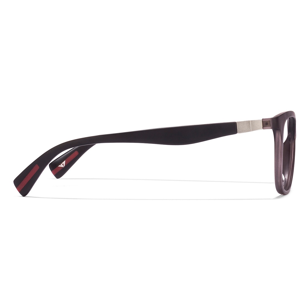 Lenskart Air Online Gray Transparent Full Rim Square left side