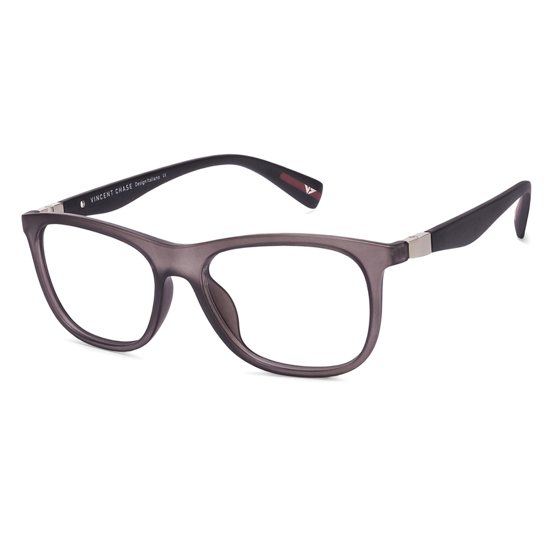 Lenskart Air Online Gray Transparent Full Rim Square right side