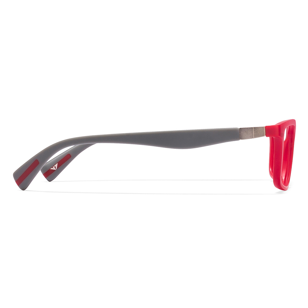 Lenskart Air Online Red Full Rim Rectangle right side