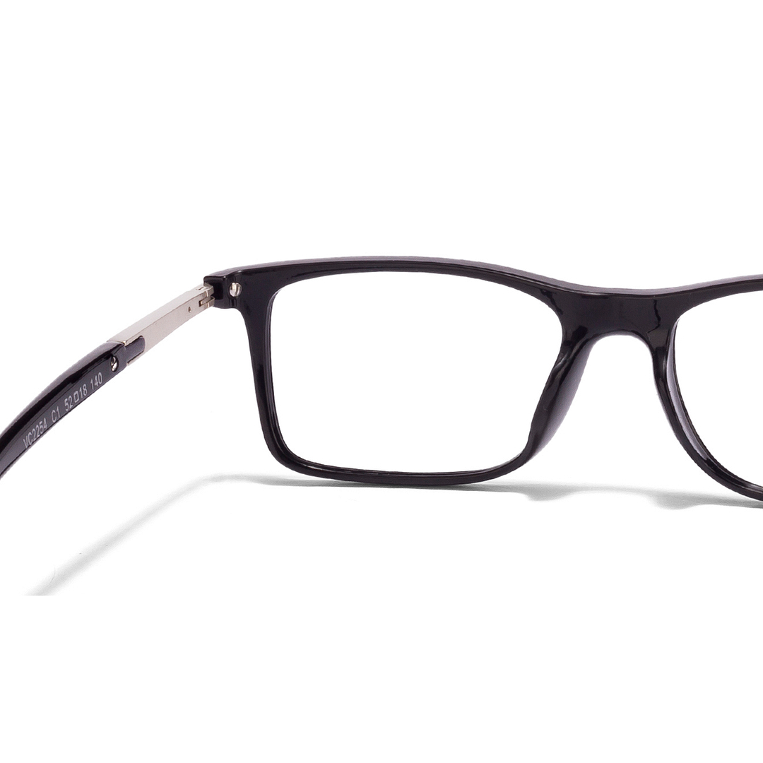 Lenskart Air Online Black Full Rim Rectangle left side