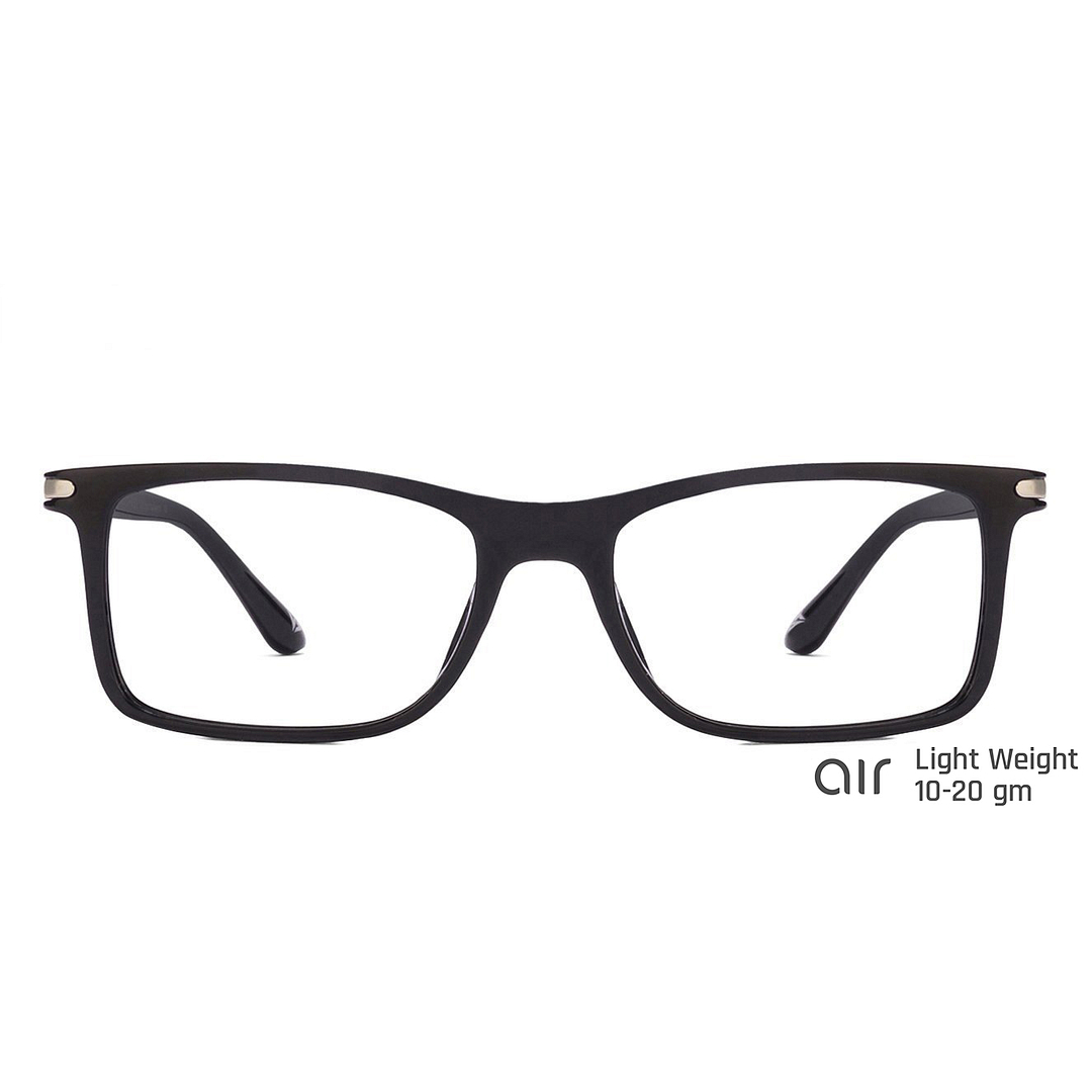 Lenskart Air Online Black Full Rim Rectangle left side