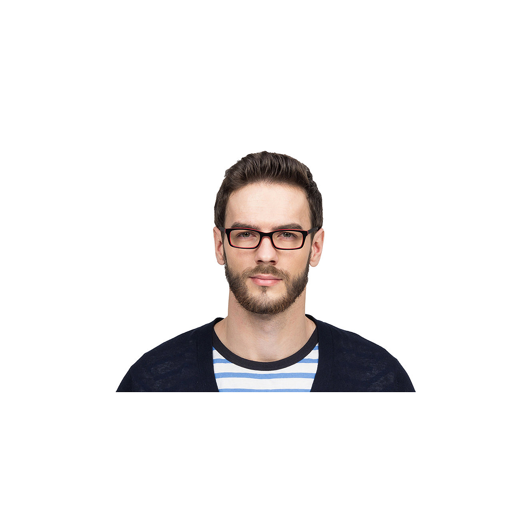 Vincent Chase Online Red Full Rim Rectangle left side