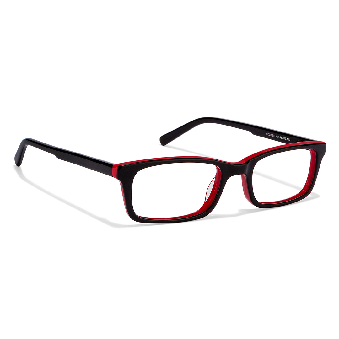 Vincent Chase Online Red Full Rim Rectangle left side