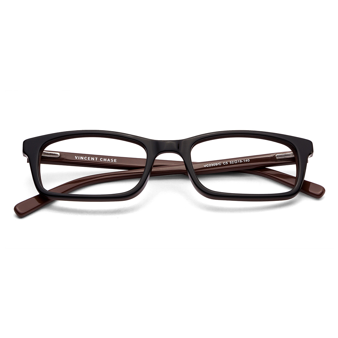 Vincent Chase Online Dark Brown Full Rim Rectangle right side