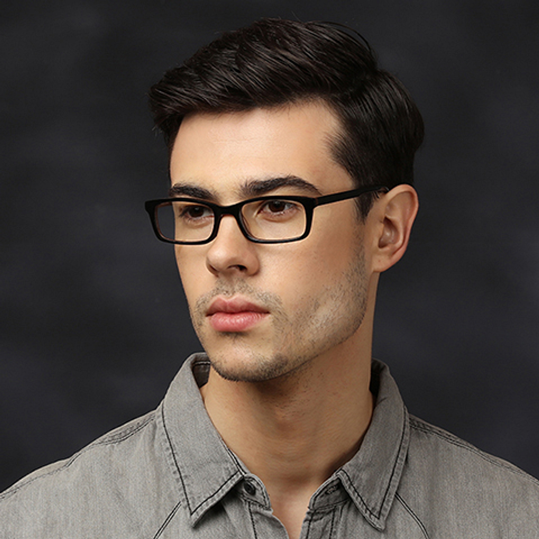 Vincent Chase Online Dark Brown Full Rim Rectangle left side