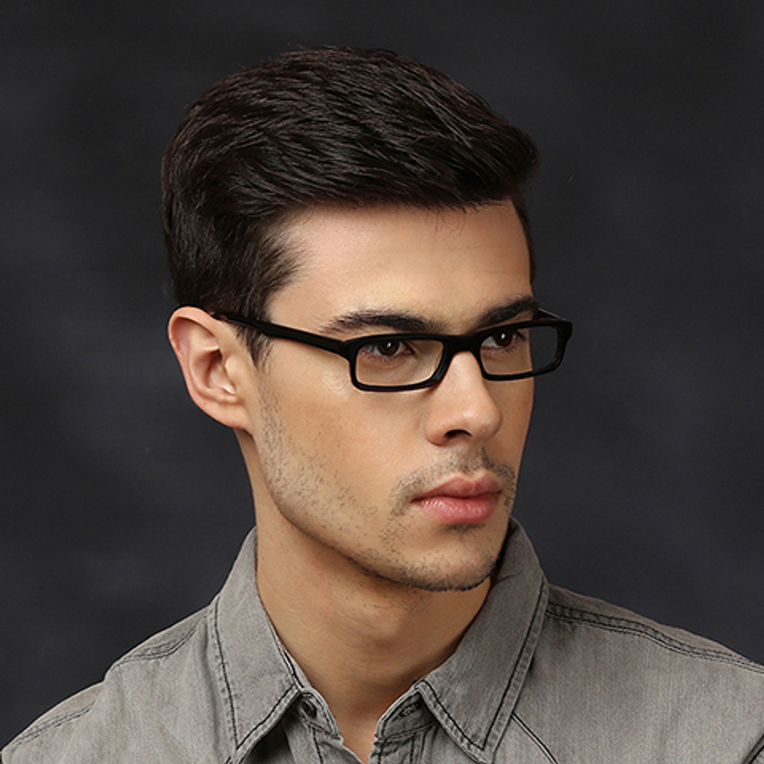 Vincent Chase Online Black Full Rim Rectangle left side