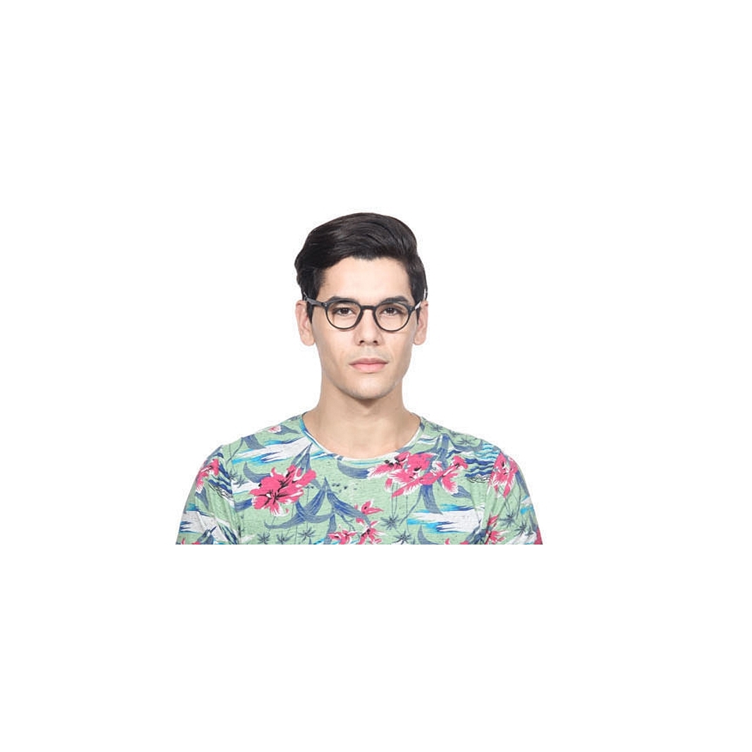 Lenskart Air Online Black Full Rim Round right side