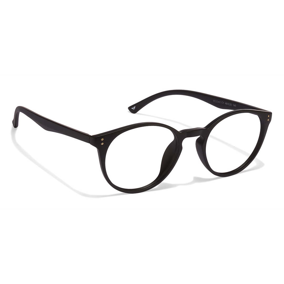 Lenskart Air Online Black Full Rim Round left side