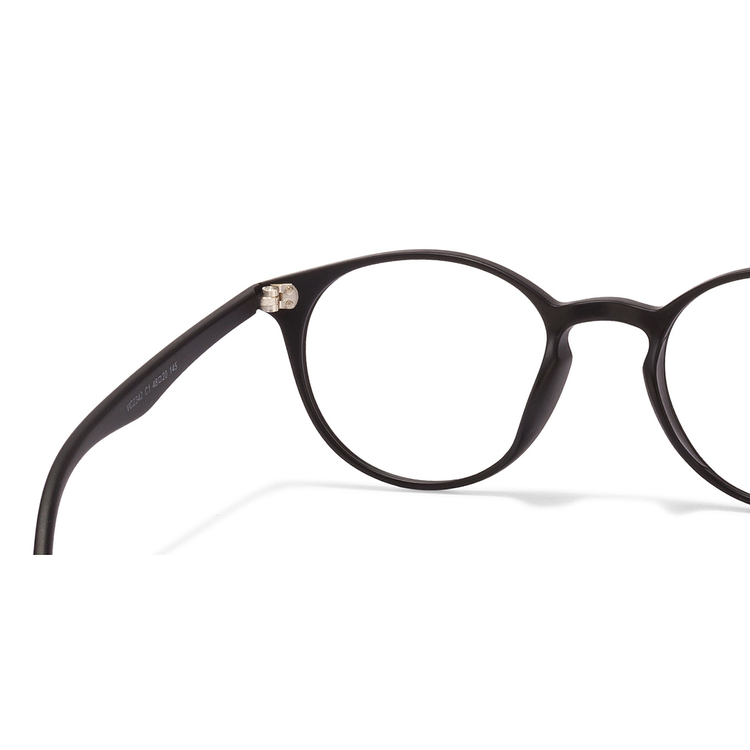 Lenskart Air Online Black Full Rim Round left side