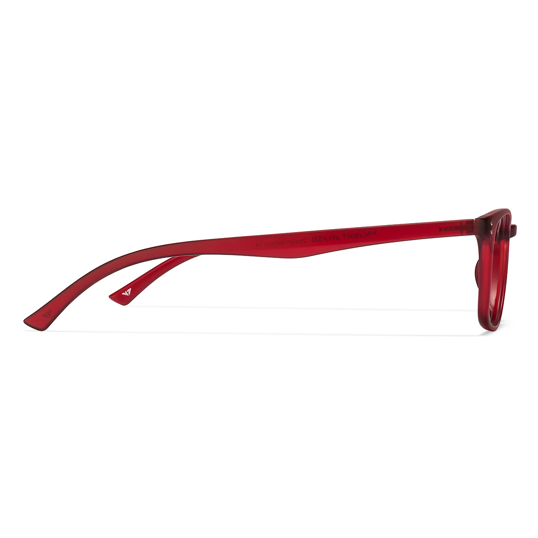 Lenskart Air Online Red Full Rim Rectangle right side