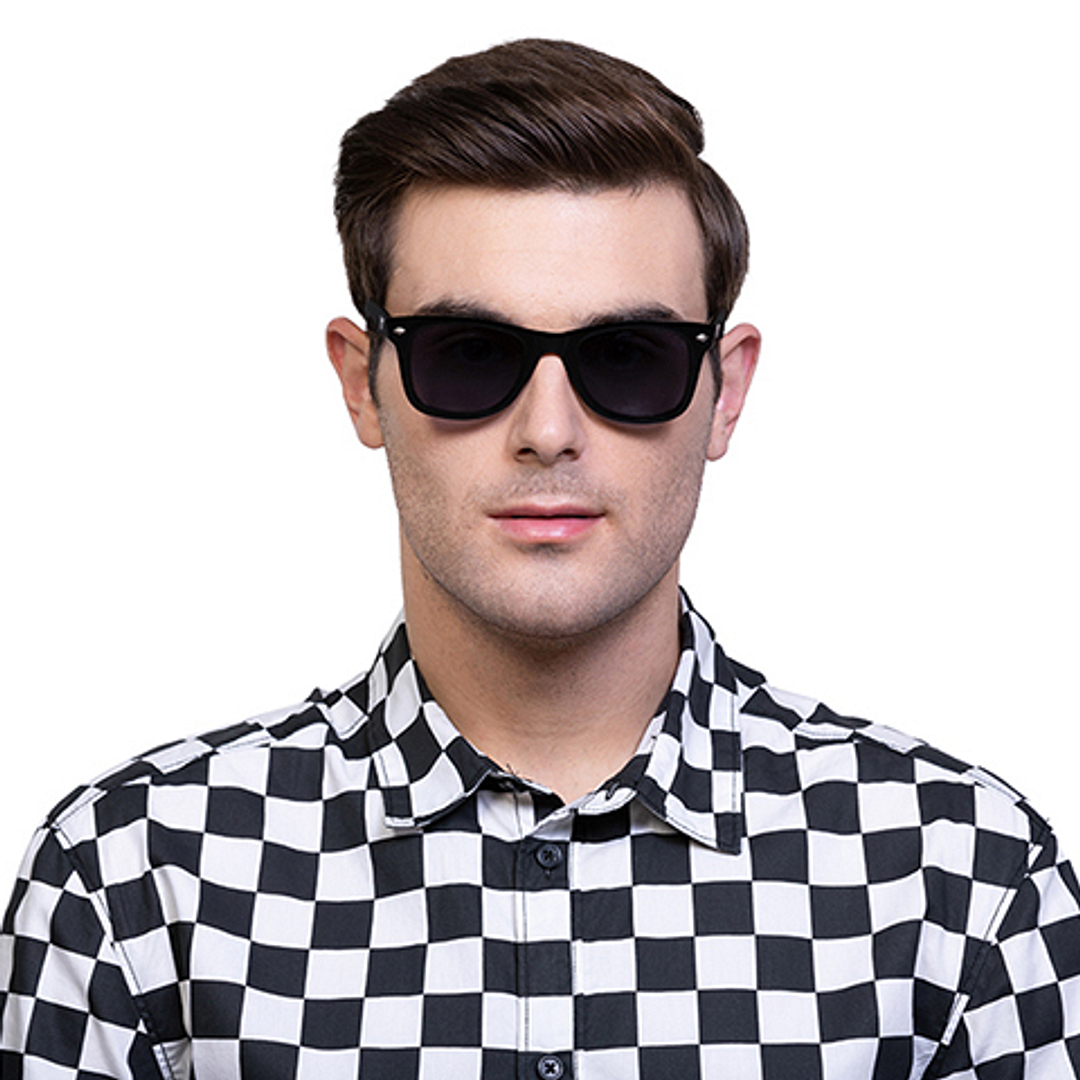 Vincent Chase Online Black Full Rim Square left side