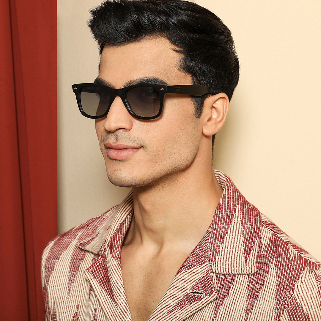 Vincent Chase Online Black Full Rim Square right side
