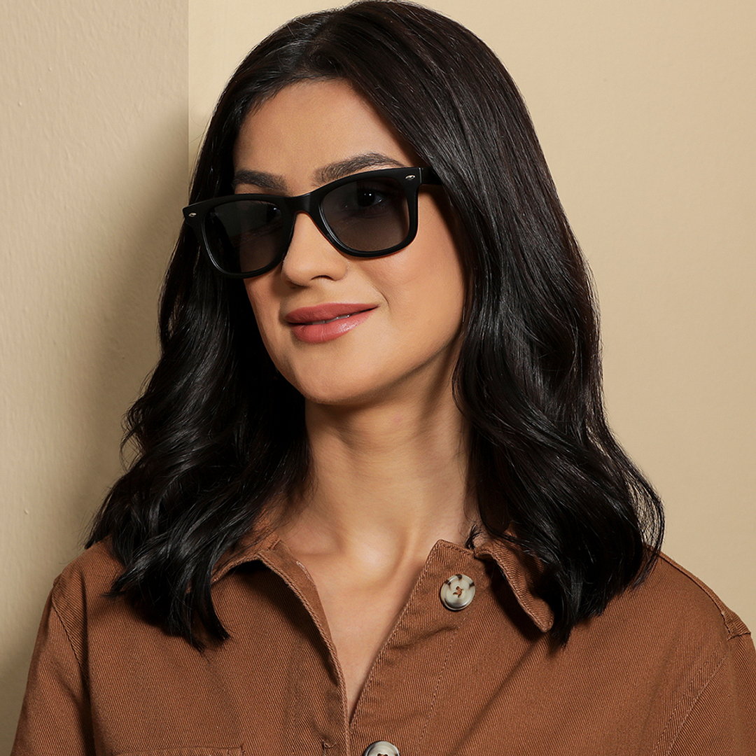 Vincent Chase Online Black Full Rim Square left side