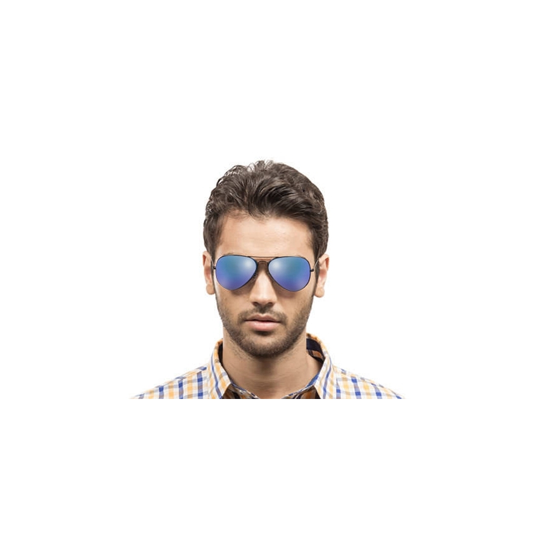 Vincent Chase Online Black Full Rim Aviator right side