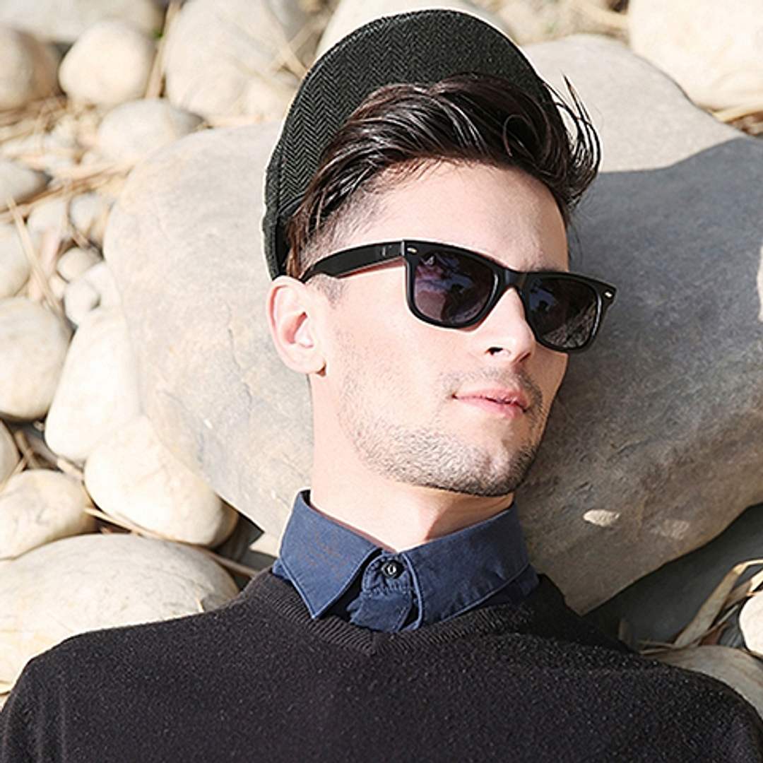 Vincent Chase Online Black Full Rim Square left side