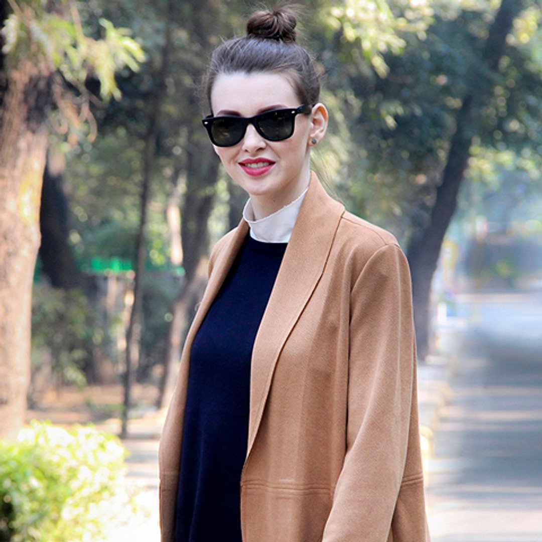 Vincent Chase Polarized Black Full Rim Square right side