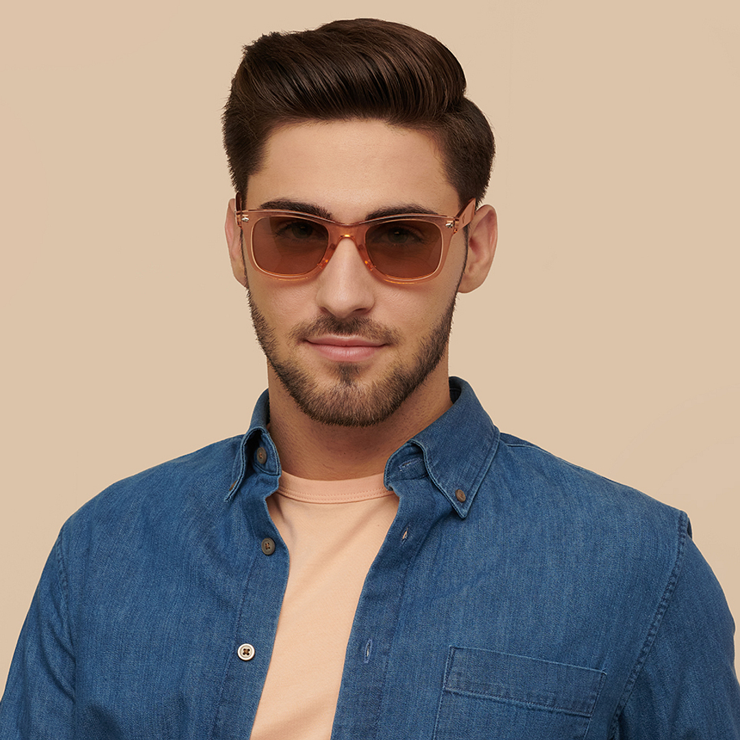 Vincent Chase Online Brown Full Rim Square left side