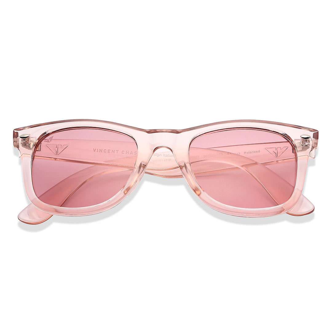 Vincent Chase Online Pink Full Rim Square left side