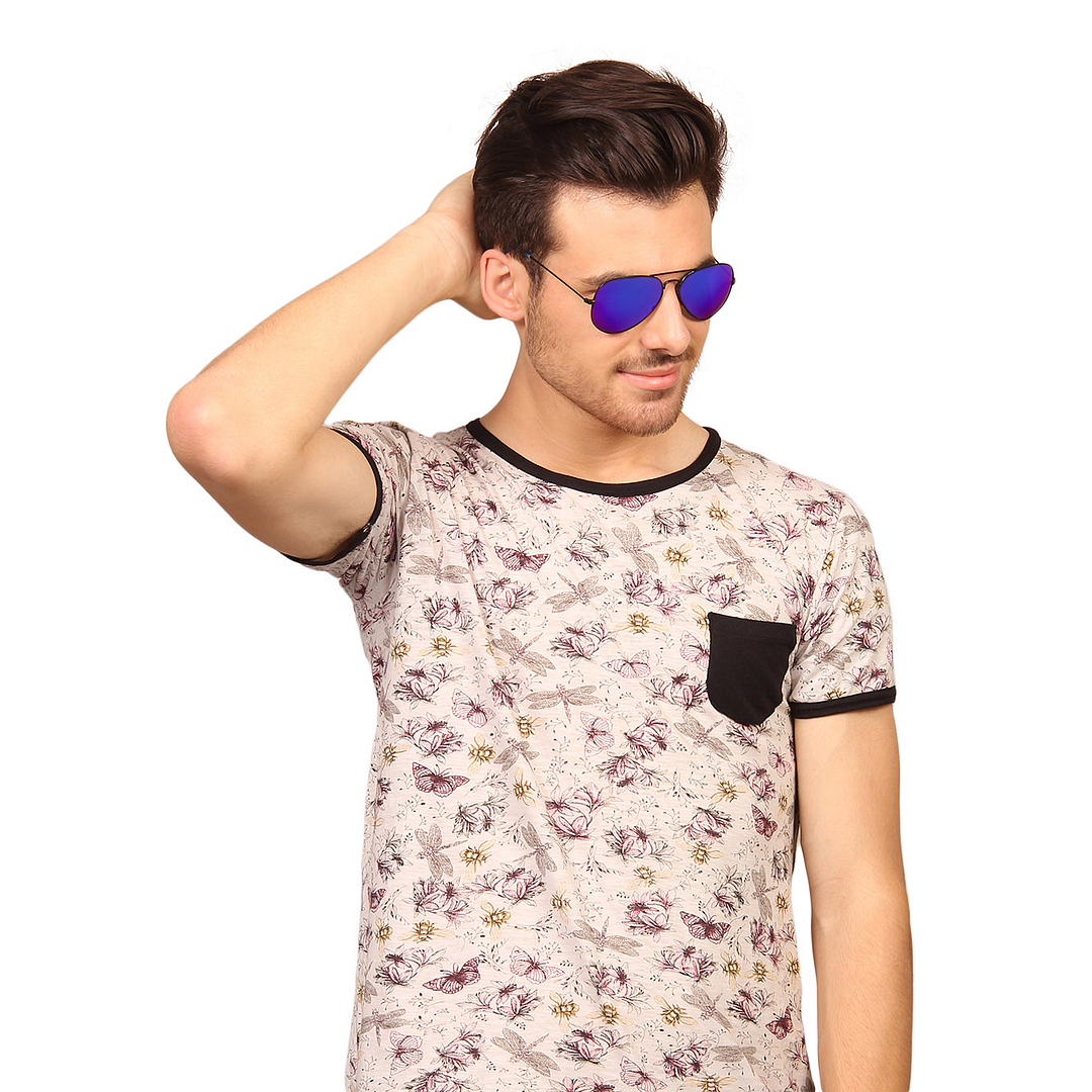Vincent Chase Online Black Full Rim Aviator left side