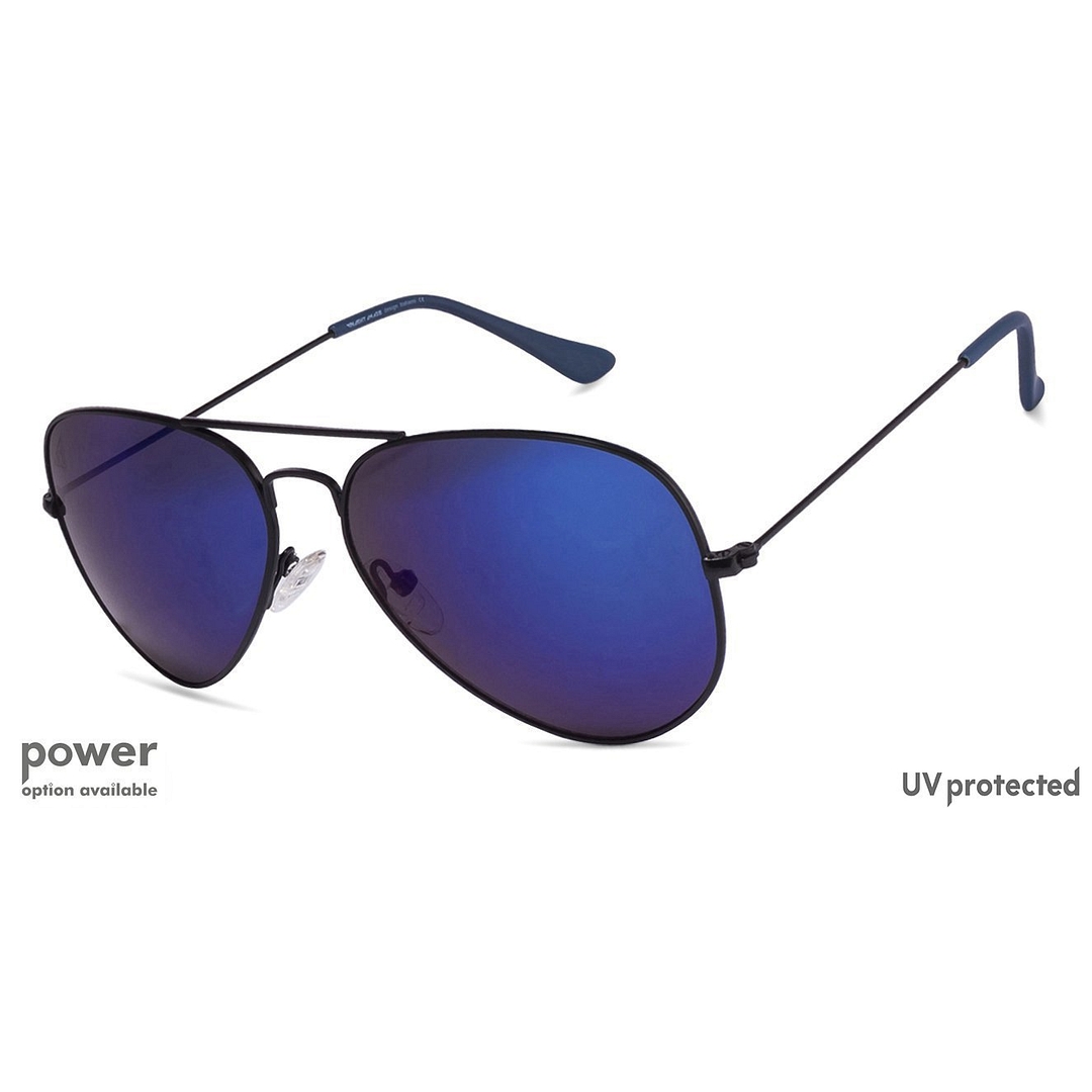 Vincent Chase Online Black Full Rim Aviator right side