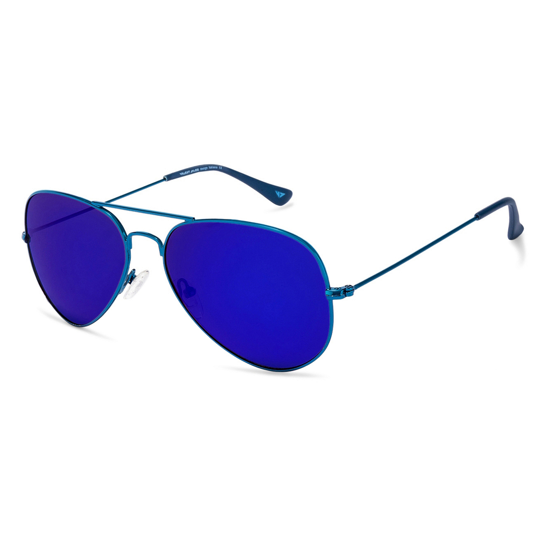Vincent Chase Online Blue Full Rim Aviator right side