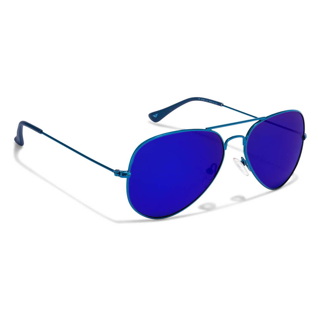 Vincent Chase Online Blue Full Rim Aviator right side