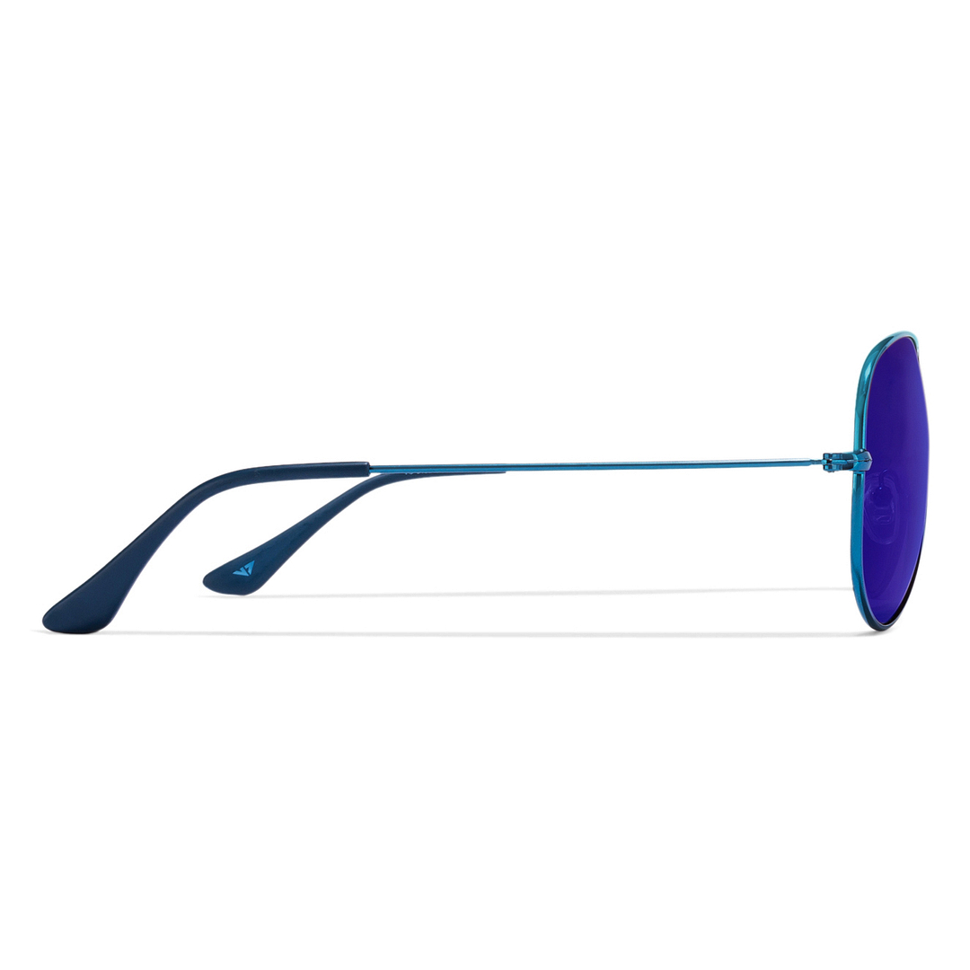 Vincent Chase Online Blue Full Rim Aviator left side