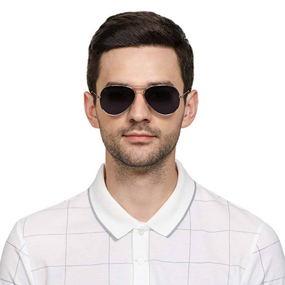 Vincent Chase Online Gold Full Rim Aviator left side