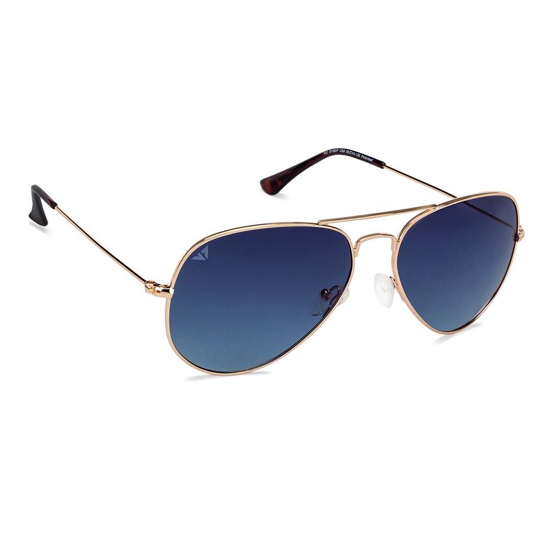 Vincent Chase Online Gold Full Rim Aviator right side
