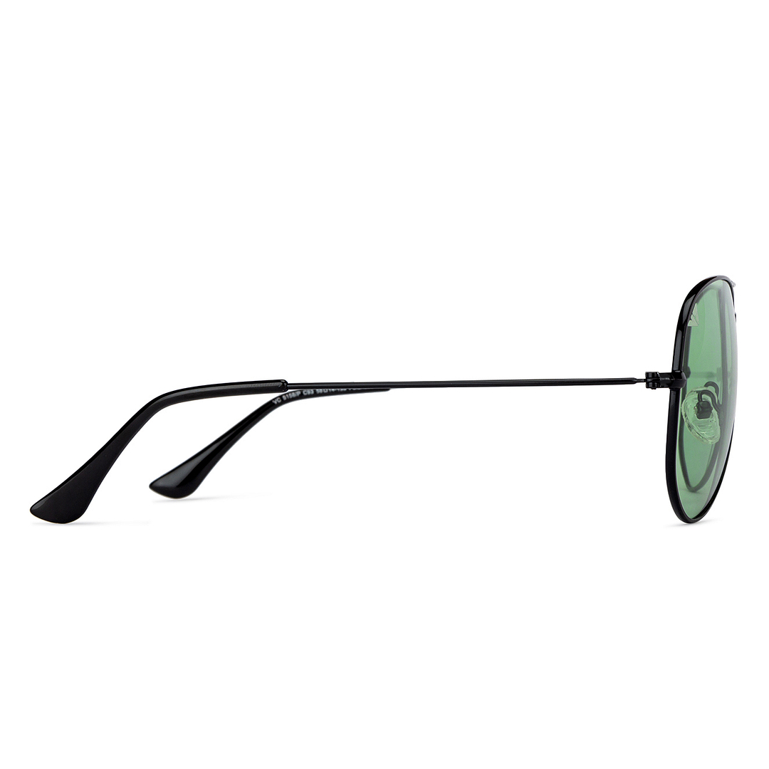 Vincent Chase Online Black Full Rim Aviator right side