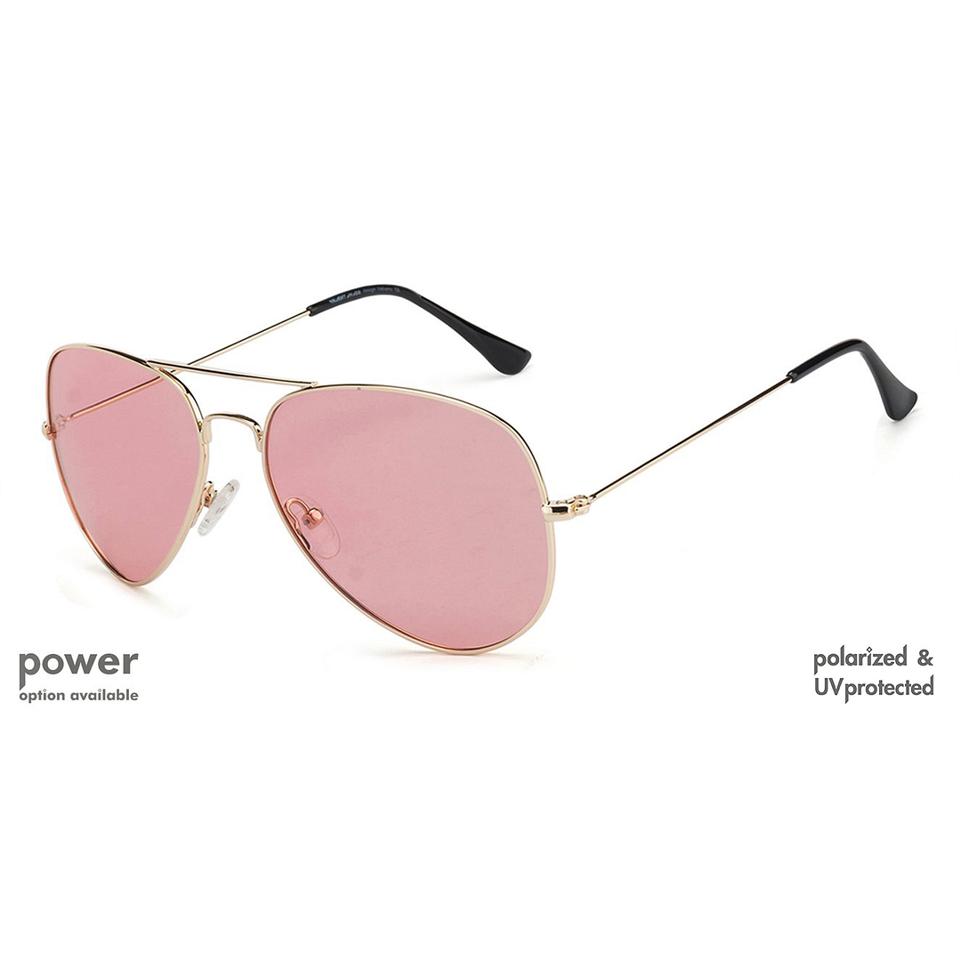 Vincent Chase Online Gold Full Rim Aviator right side