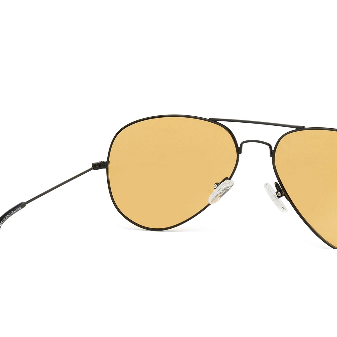 Vincent Chase Online Black Full Rim Aviator right side