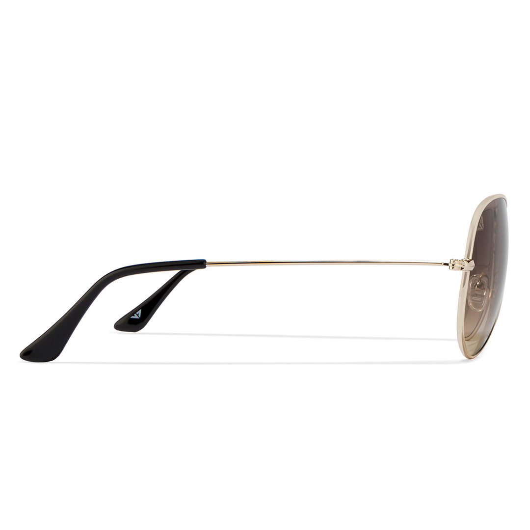 Vincent Chase Online Gold Full Rim Aviator right side