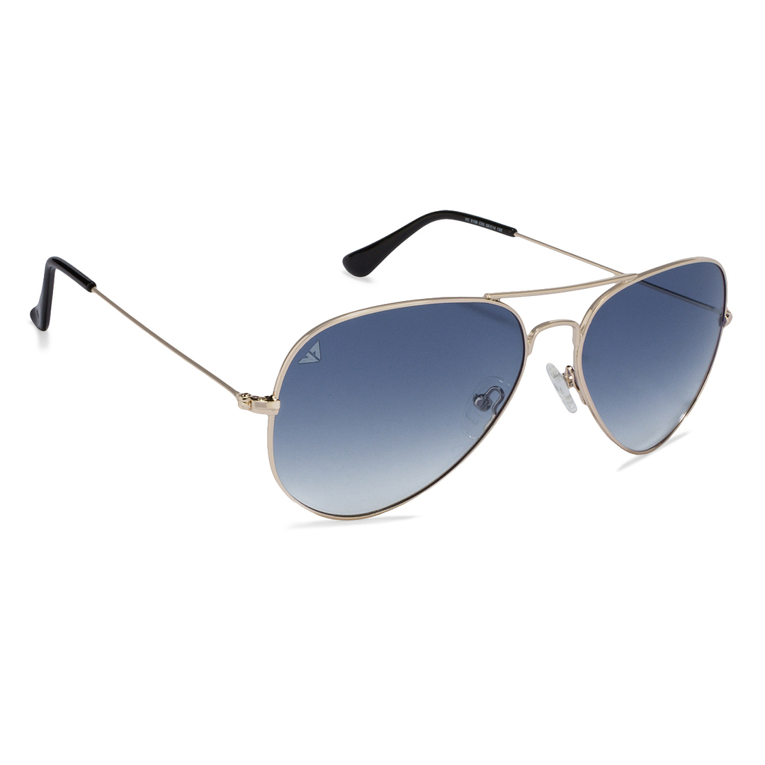 Vincent Chase Online Gold Full Rim Aviator left side