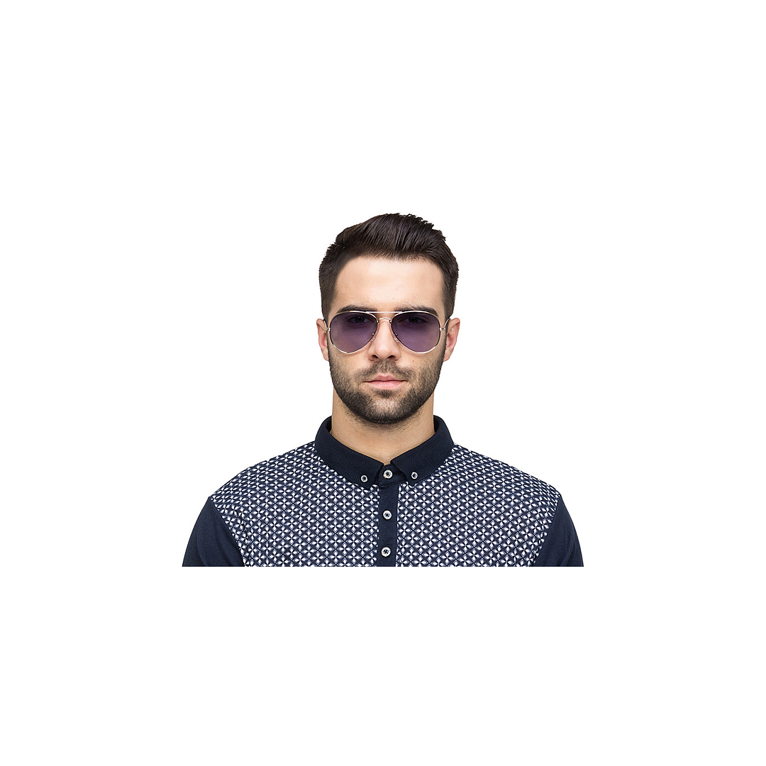 Vincent Chase Online Gold Full Rim Aviator right side