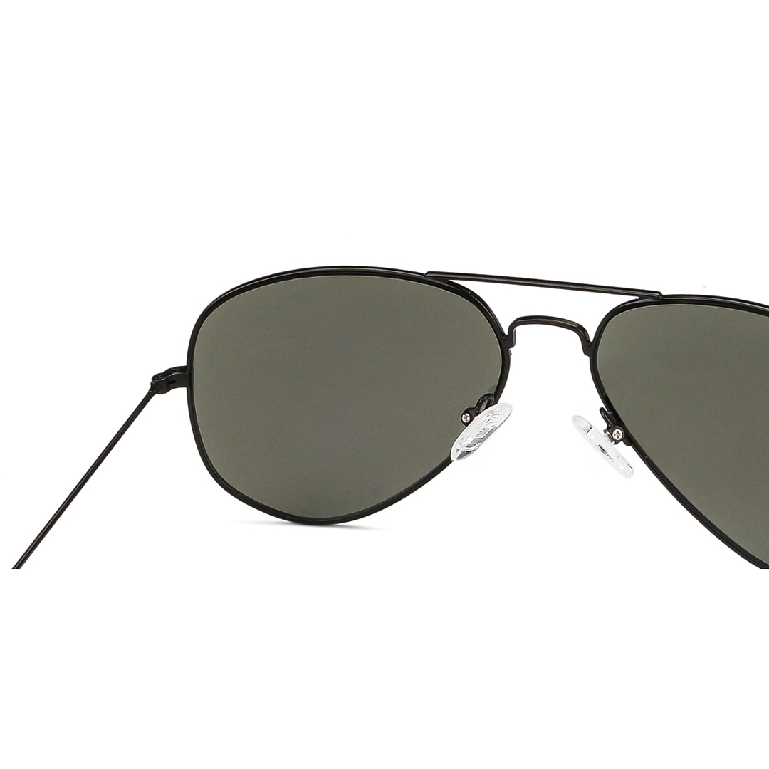 Vincent Chase Online Black Full Rim Aviator right side