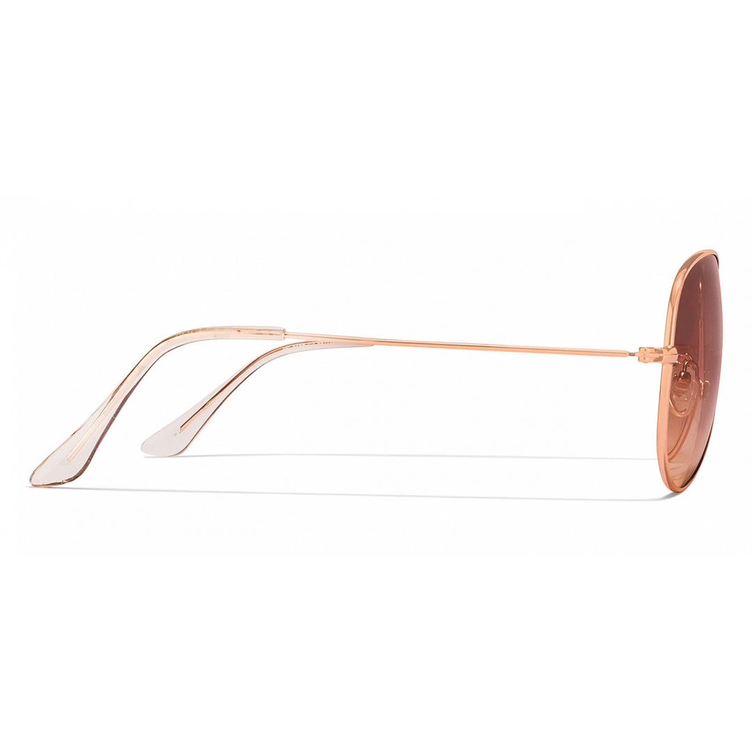 Vincent Chase Online Gold Full Rim Aviator left side