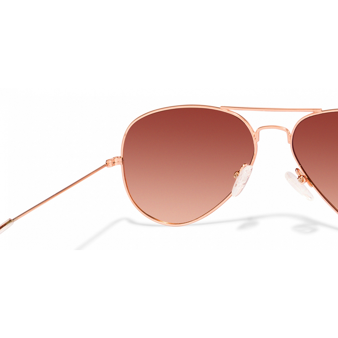 Vincent Chase Online Gold Full Rim Aviator right side