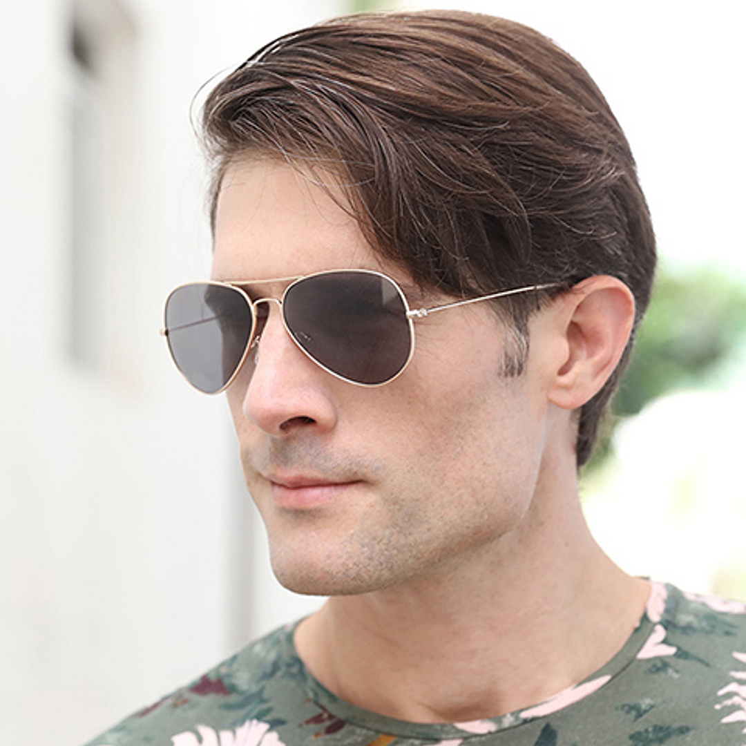 Vincent Chase Online Gold Full Rim Aviator right side