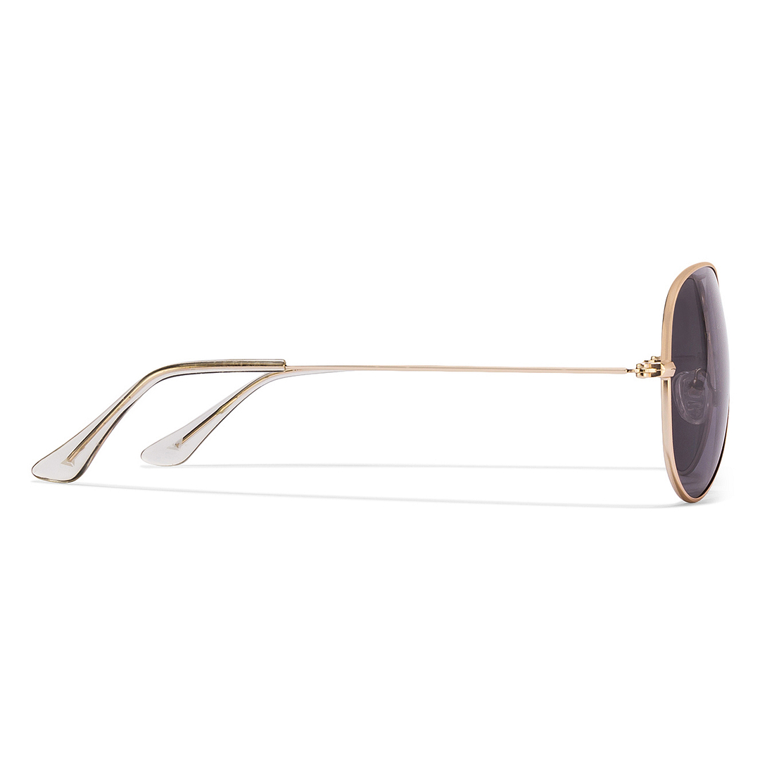 Vincent Chase Online Gold Full Rim Aviator left side